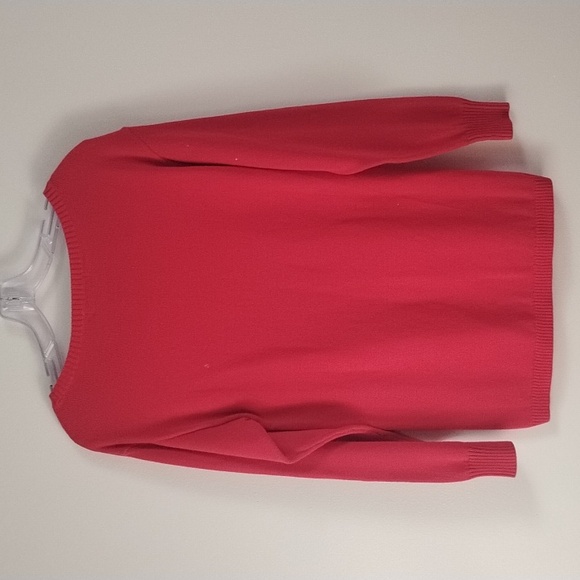 Isabella's Closet Sexy Festive Red Elf Crew Neck Sweater 100% Cotton Size S - Picture 14 of 16